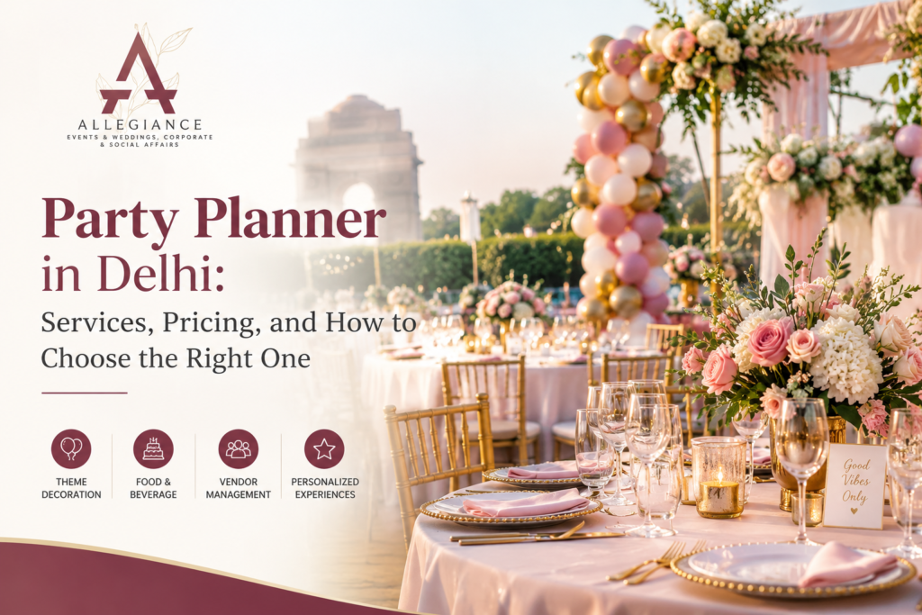 Party Planner in Delhi